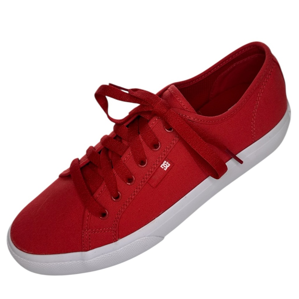 DC Manual Skateboard Tennis Shoes Red NWT Men’s Size 9 Women’s Size 10.5